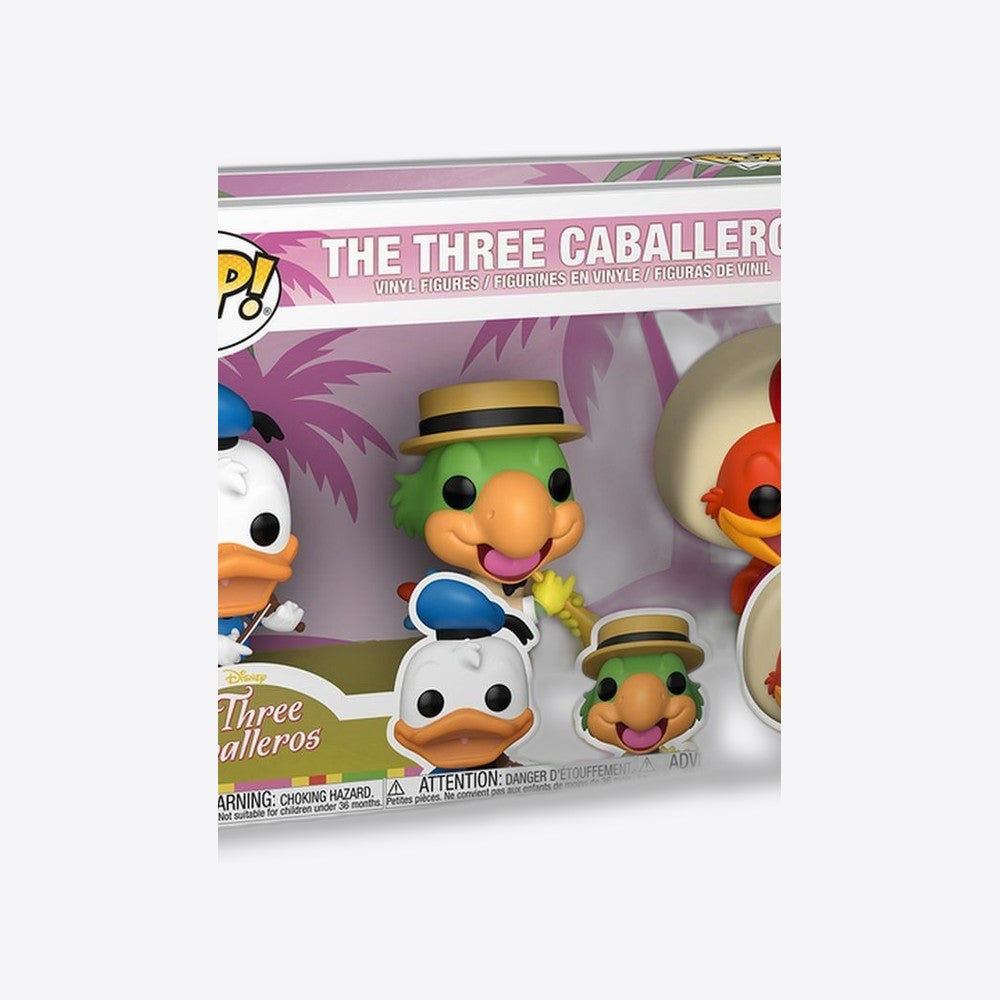 Funko Blister 3 figuras POP Disney Los Tres Caballeros (imagen 6 de 6)