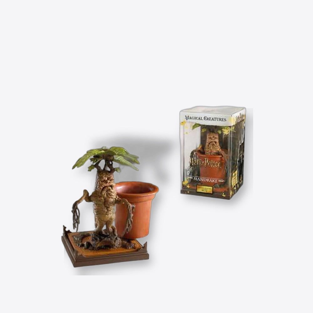 Figura the noble collection harry potter criaturas magicas nº 17 mandragora (imagen 4 de 6)