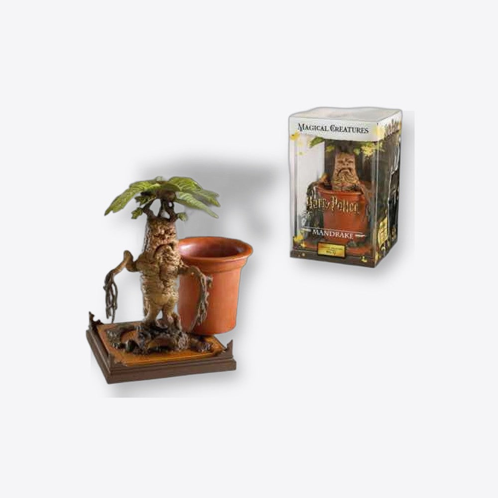 Figura the noble collection harry potter criaturas magicas nº 17 mandragora (imagen 2 de 6)