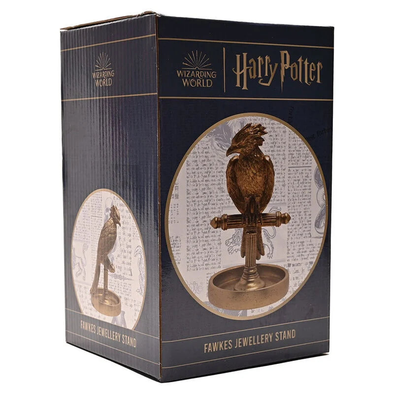 Widdop & Co Figura exposicion joyas Fawkes Harry Potter 21cm (imagen 4 de 6)