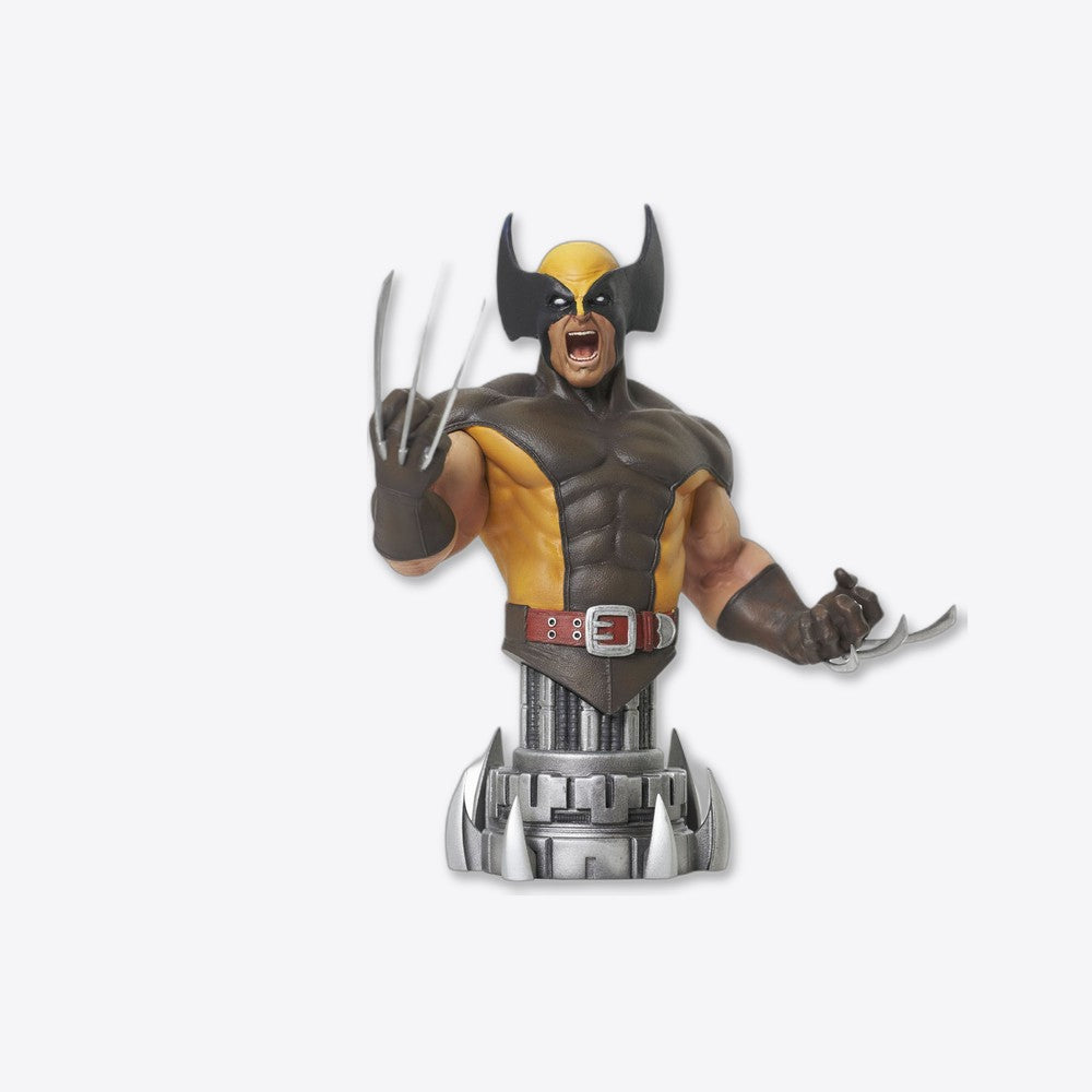 Diamond Select Toys Figura busto diamond collection marvel comic wolverine brown mini busto (imagen 4 de 6)