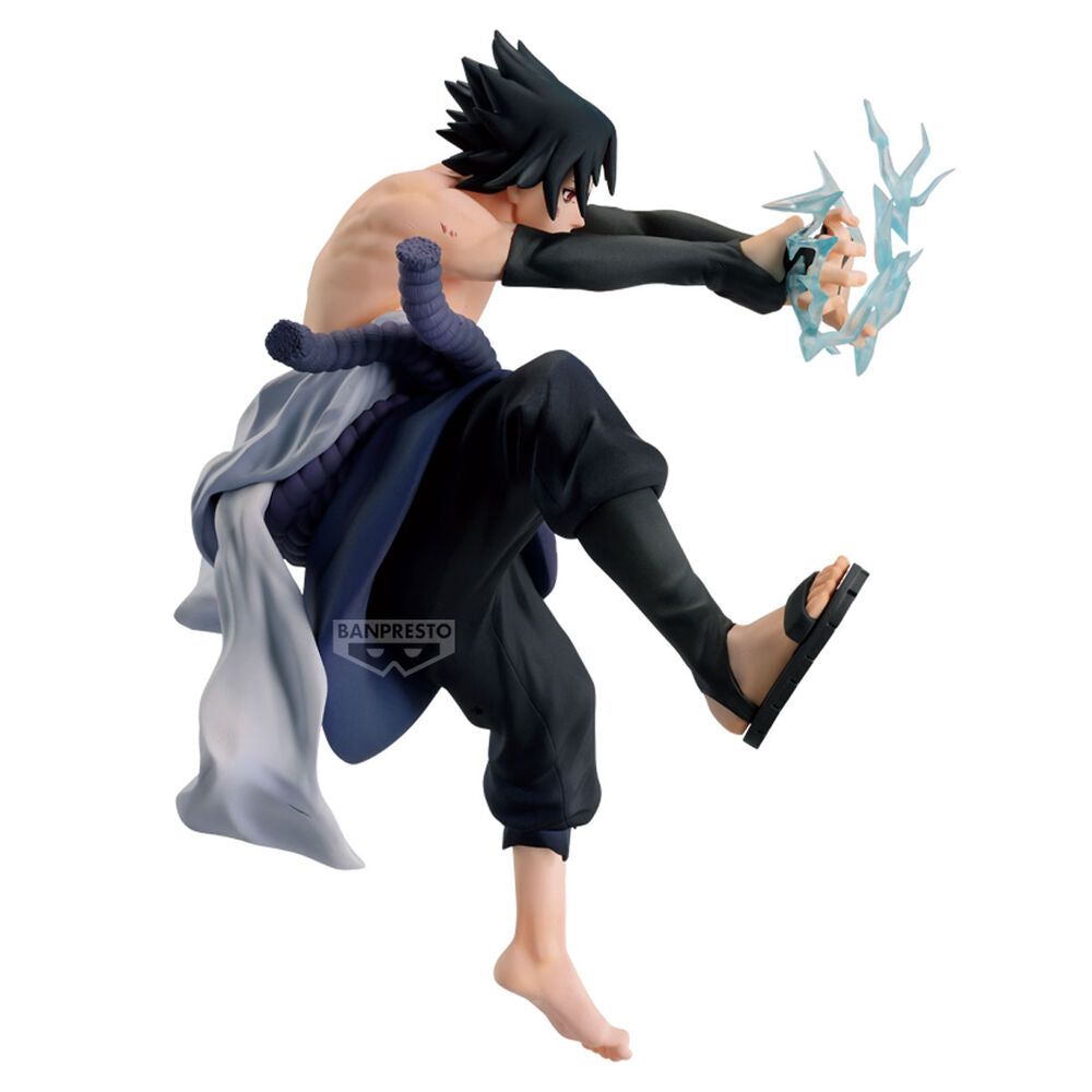 Banpresto Figura Sasuke Uchiha Serie 40 Vibration Stars Naruto 72 Series 18cm (imagen 4 de 5)