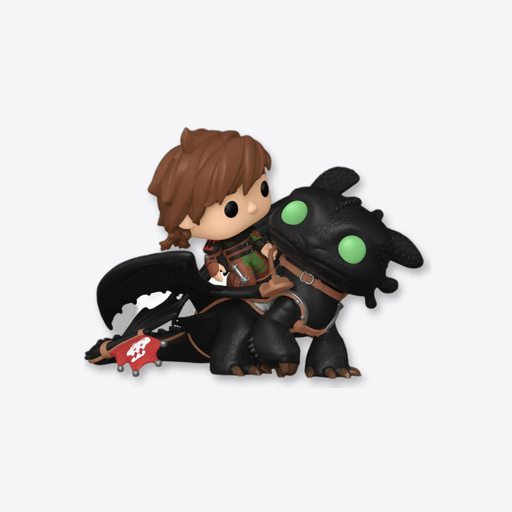 Funko Figura POP Rides Deluxe Como Entrenar a tu Dragon 2 Hiccup with Toothless (imagen 3 de 6)