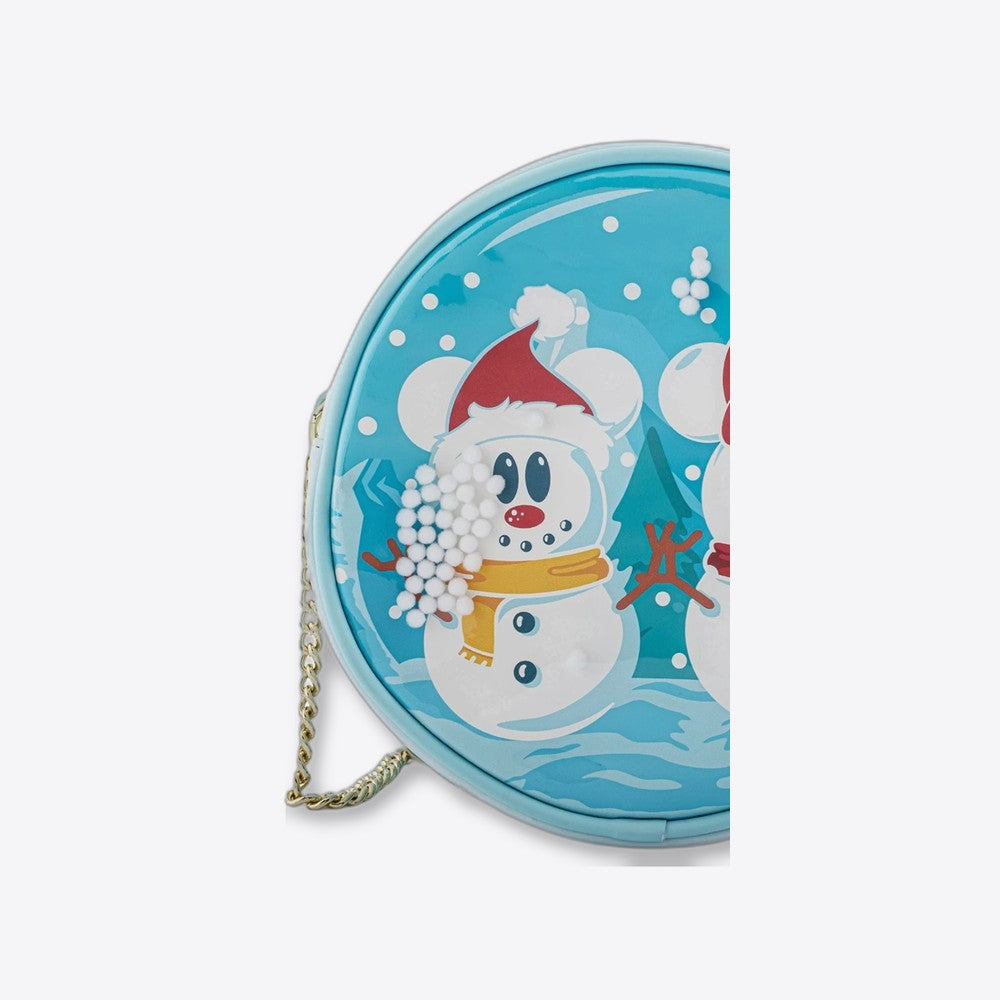 Bolso loungefly disney minnie y mickey muñecos de nieve (imagen 3 de 6)
