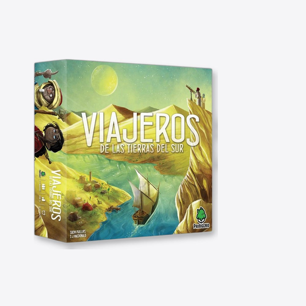 Asmodee Juego de mesa viajeros de las tierras del sur edad recomendada 12 años (imagen 6 de 6)
