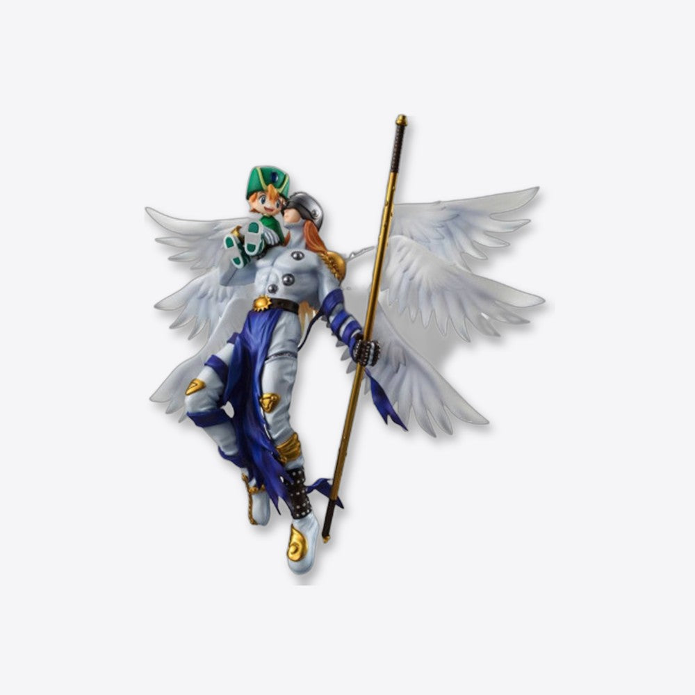 Figura megahouse digimon adventure g.e.m. angemon & takaishi takeru (imagen 2 de 6)