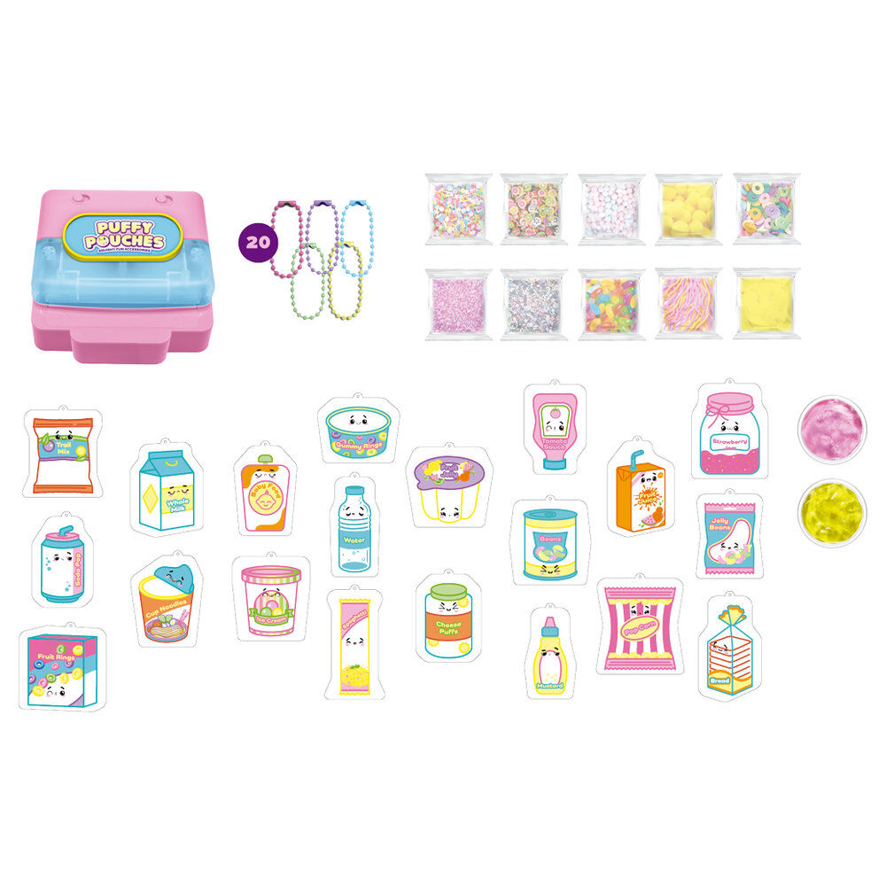 Llavero personalizado Puffy Pouches Squishy Fun Accesories (imagen 2 de 4)