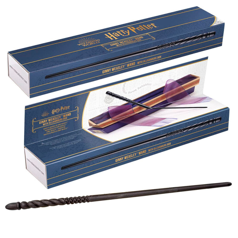Noble Collection Replica Varita Magica Ginny Weasley Harry Potter 36cm (imagen 3 de 4)