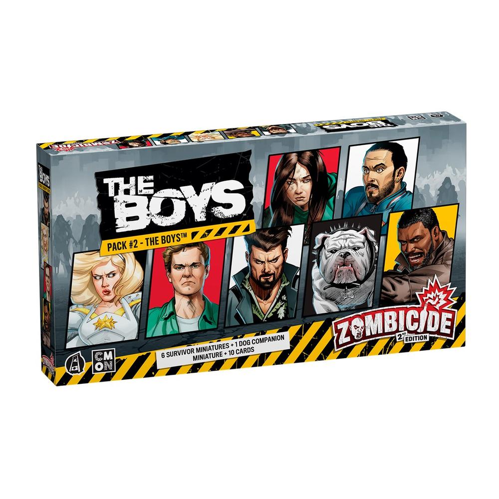 Asmodee Juego de mesa zombicide 2e: the boys pack #2 the boys edad recomendada 14 años