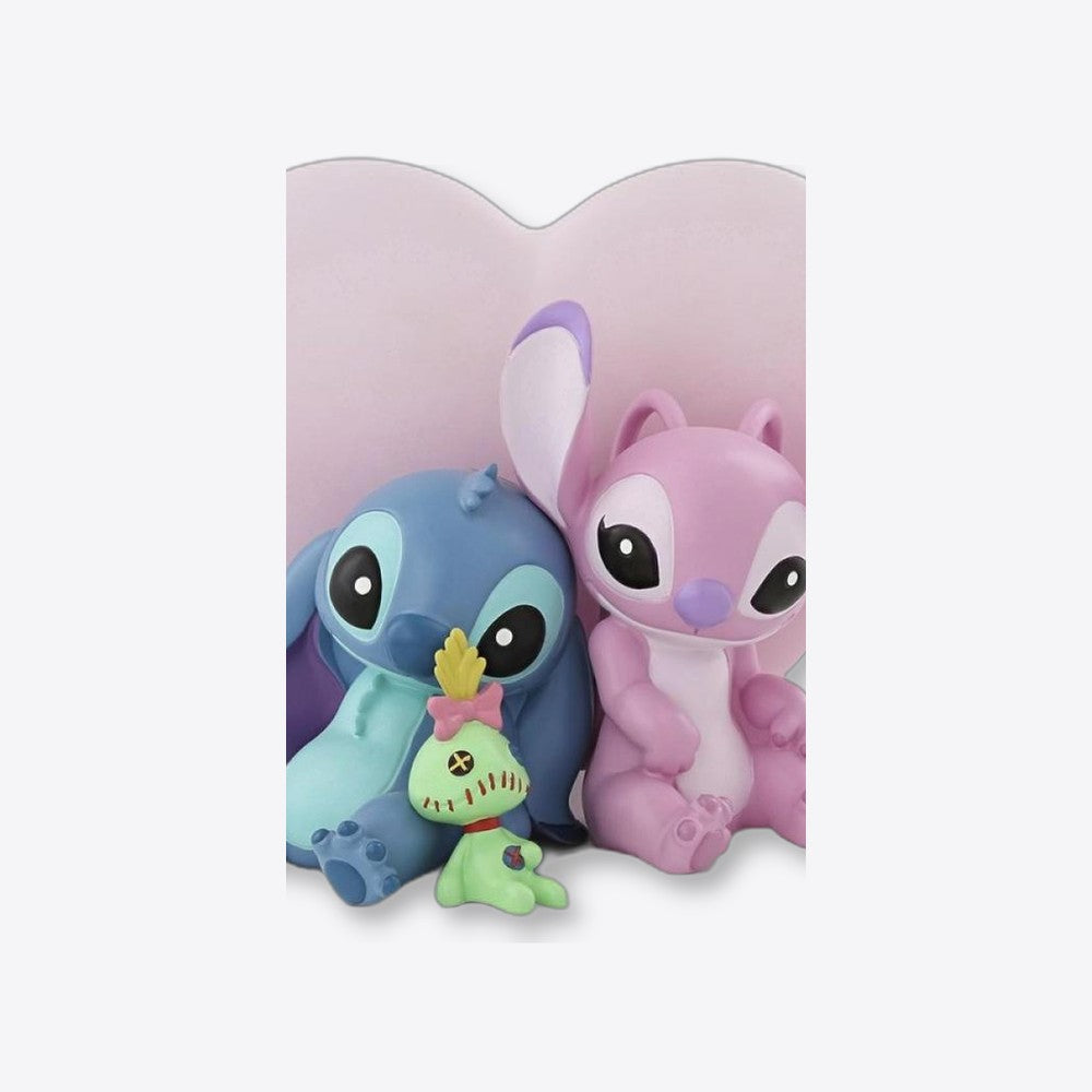 Figura iluminada enesco disney stitch y angel (imagen 5 de 6)