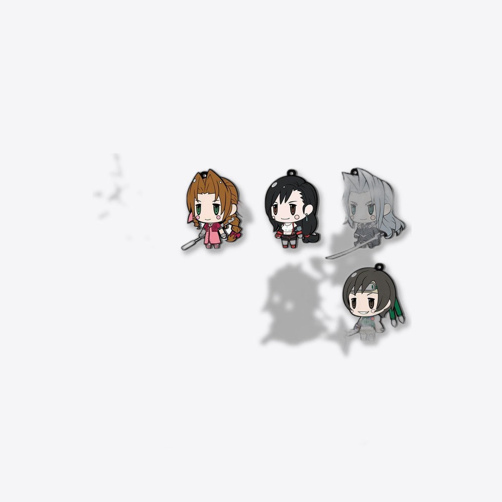 Set 12 colgantes de goma square enix final fantasy vii extended edition (imagen 4 de 6)