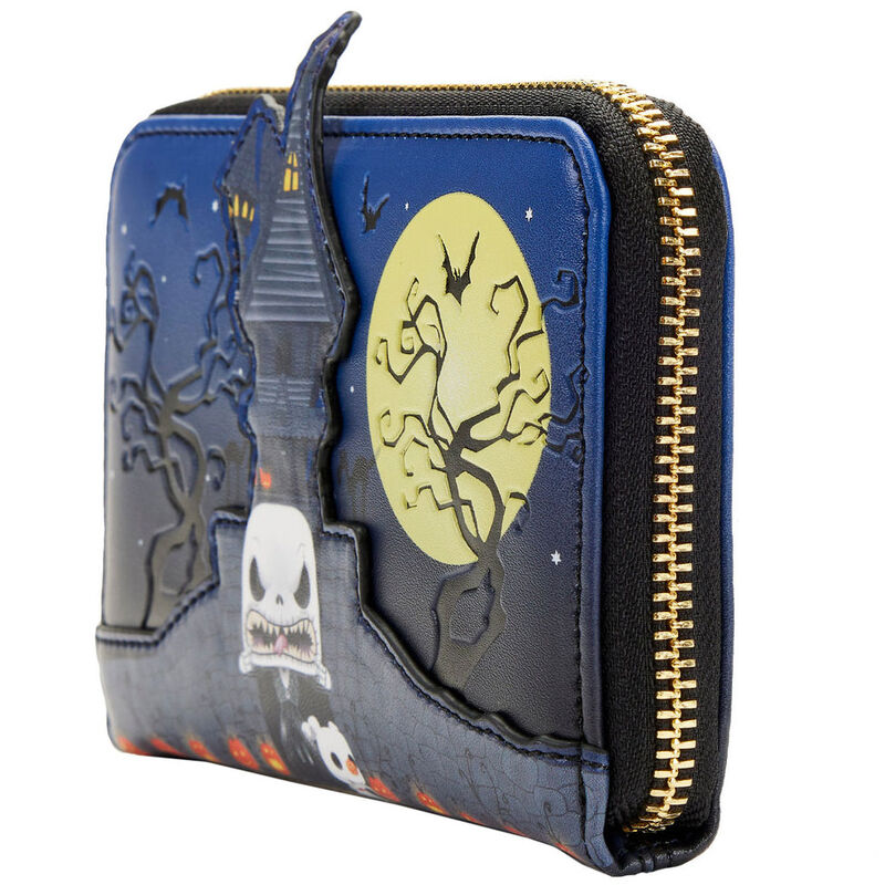 Cartera Jack Skellington Pesadilla Antes de Navidad Disney Loungefly (imagen 3 de 7)