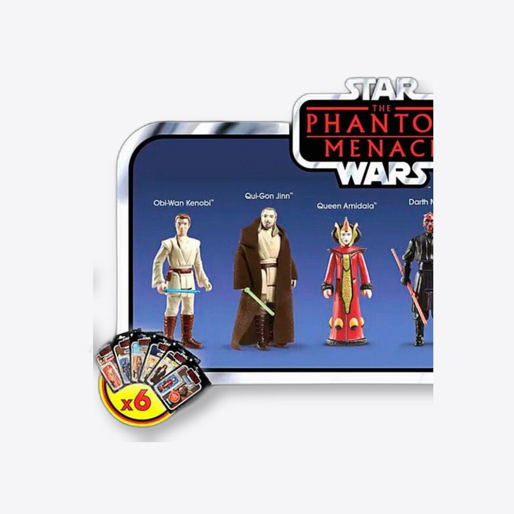 Hasbro Set figuras Phantom Menace Star Wars 9,5cm (imagen 3 de 6)