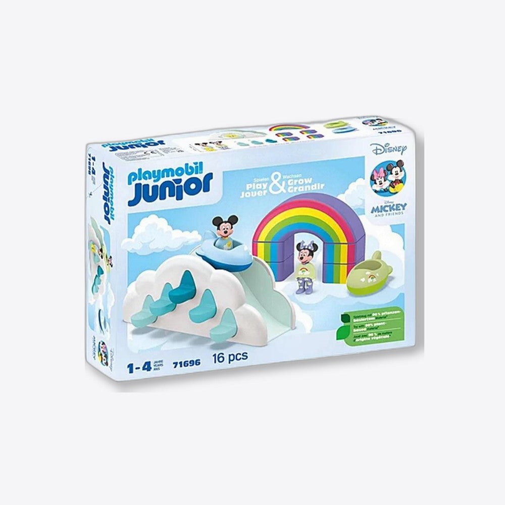 Playmobil junior: disney mickey y minnie casa en las nubes (imagen 2 de 6)