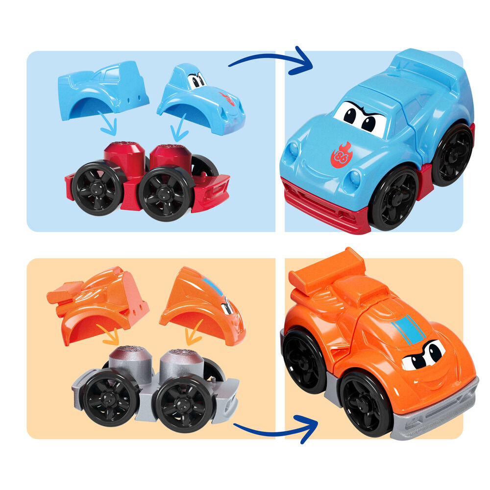 Fisher-Price Camion de Carreras y Construccion MEGA Bloks 19pzs (imagen 3 de 6)