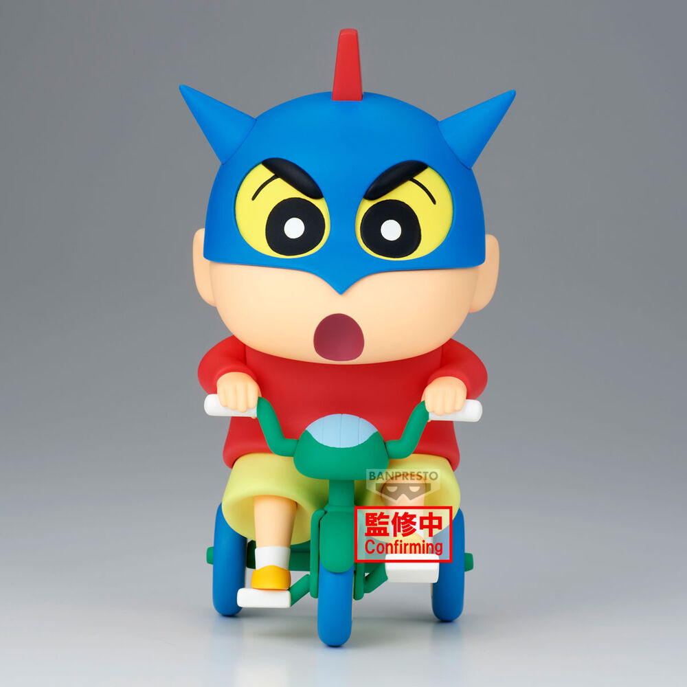 Banpresto Figura Shinnosuke Nohara Action Kamen Crayon Shinchan 16cm (imagen 4 de 5)
