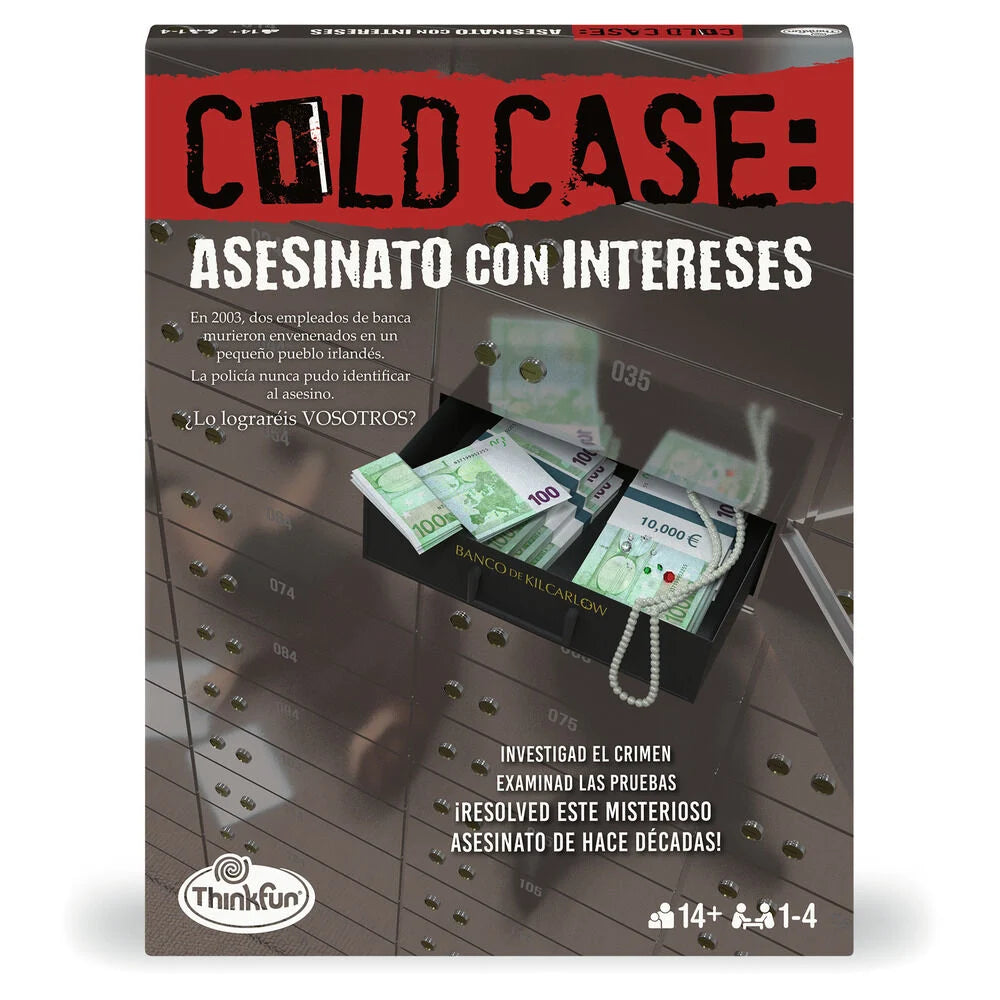 Juego de Mesa Caso Sin Resolver Asesinato con Intereses