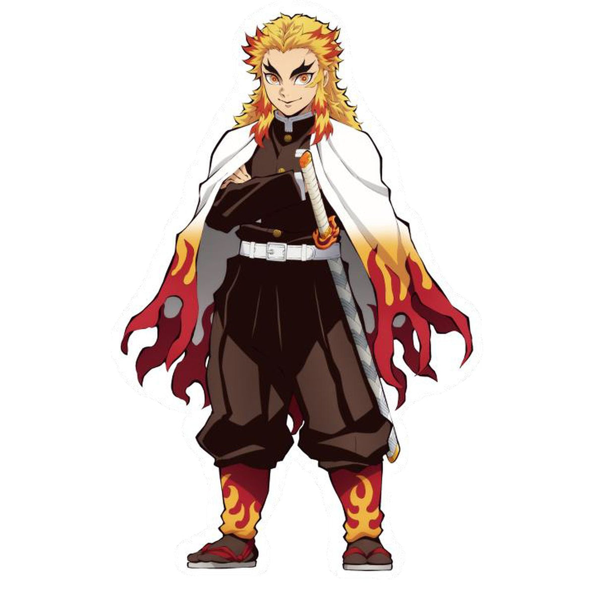 Madcow Entertainment Lampara neon demon slayer kimetsu no yaiba rengoku 40 cm