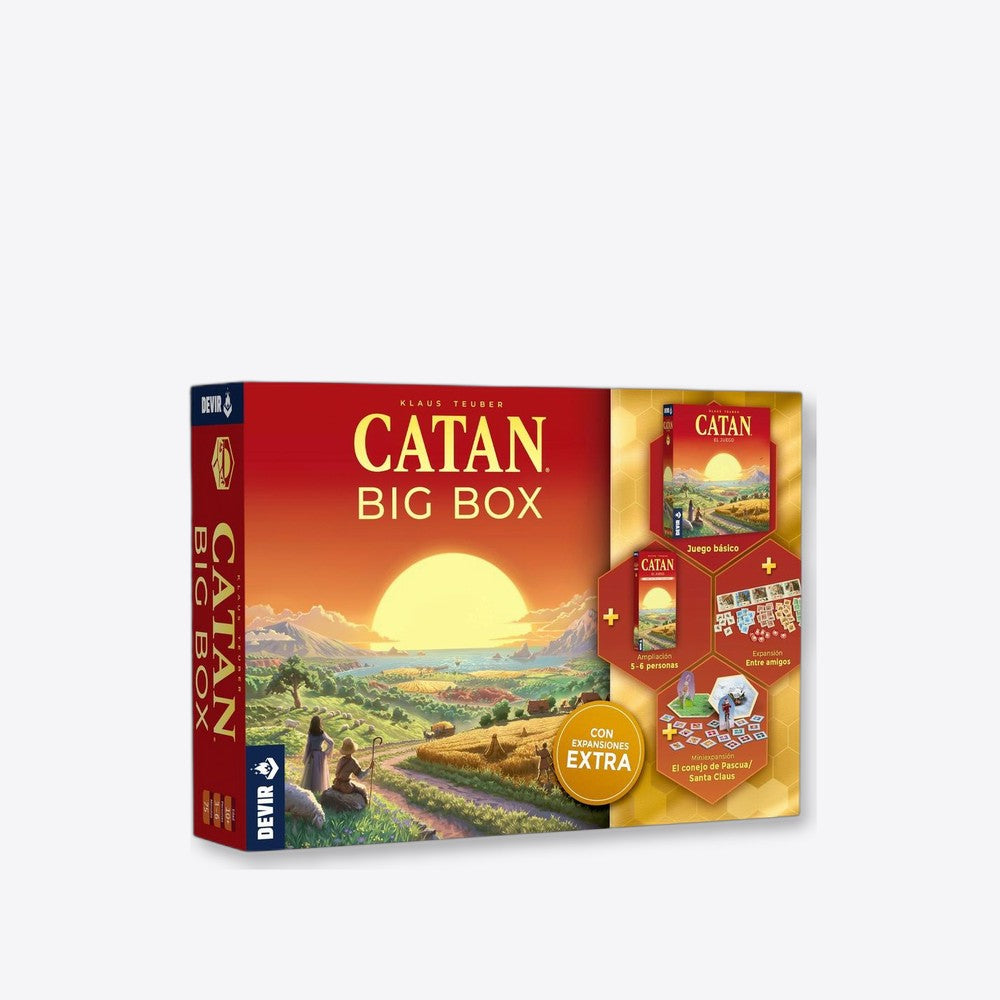 Juego de mesa devir catan big box pegi 10 (imagen 4 de 6)