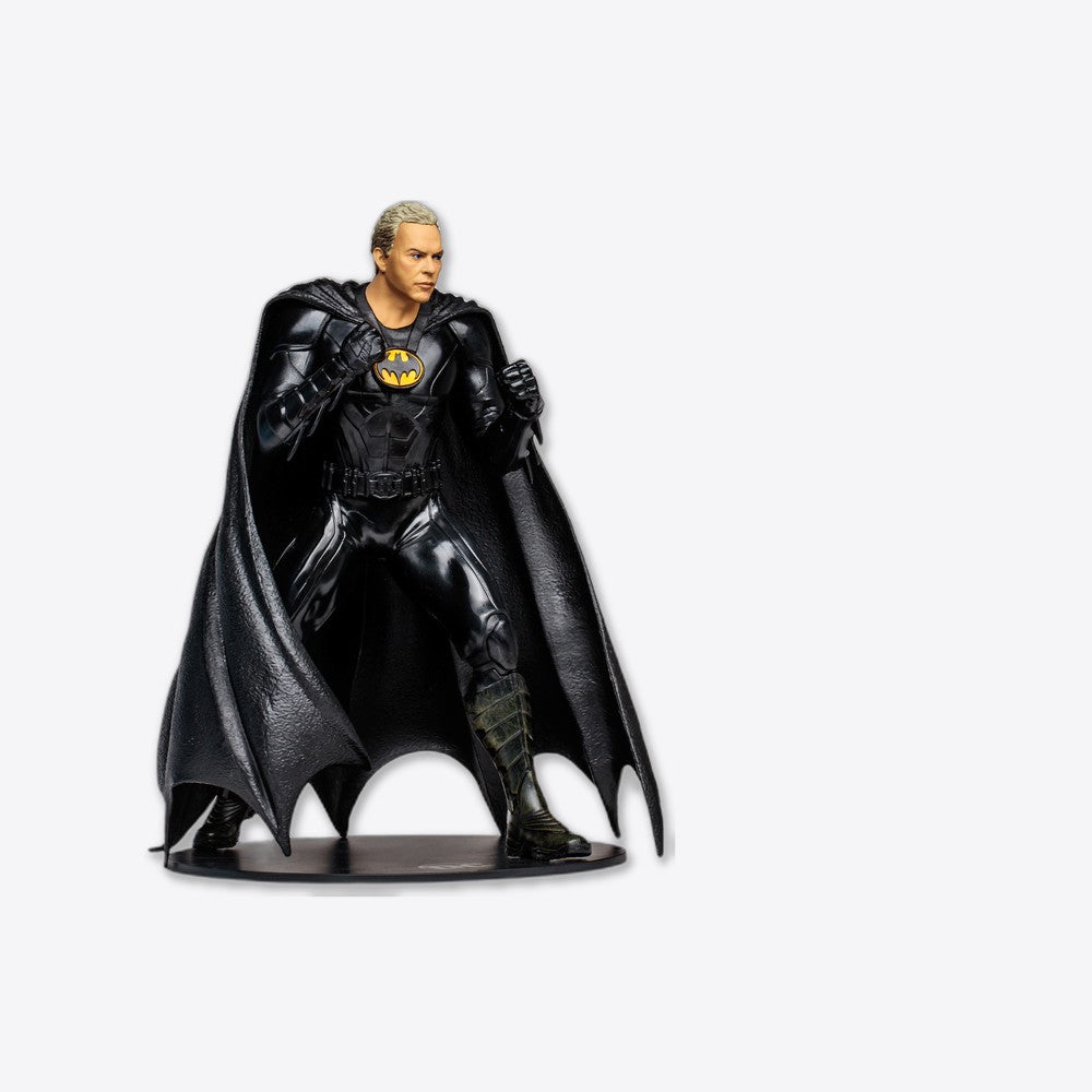 Megafigura mcfarlane toys dc multiverse the flash -  batman michael keaton sin mascara (imagen 6 de 6)