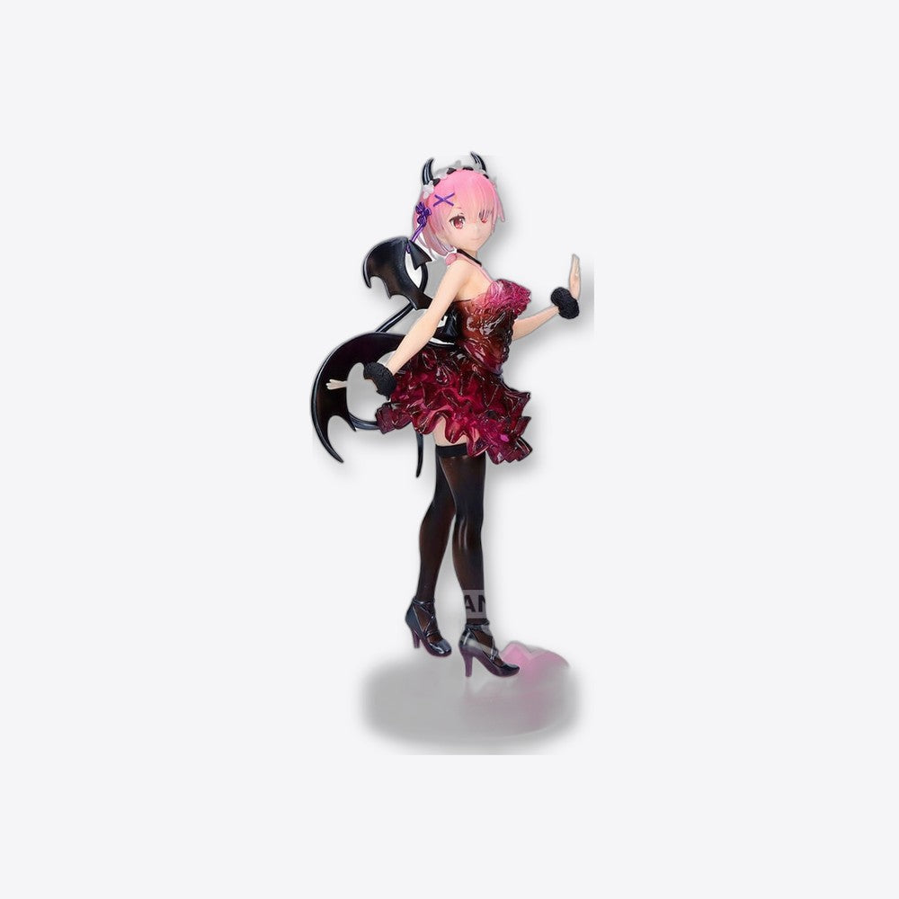 Banpresto Figura Ram Clear & Dressy Re:Zero Starting Life in Another World 22cm (imagen 6 de 6)