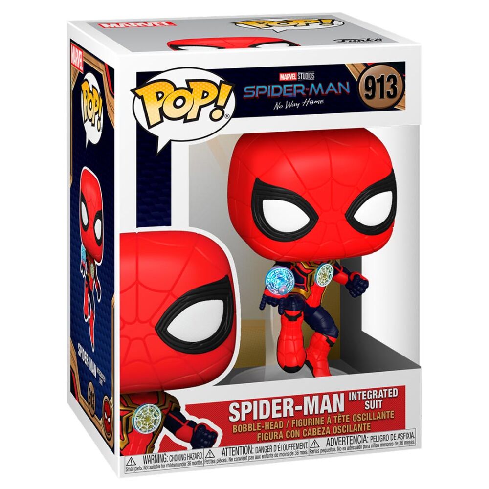Marvel No Way Home Figura POP Spiderman Traje Integrado
