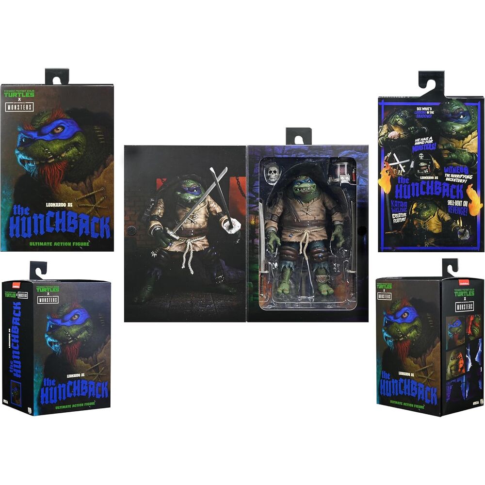 Neca Figura Ultimate Leonardo As Hunchback Tortugas Ninja 18cm (imagen 3 de 5)
