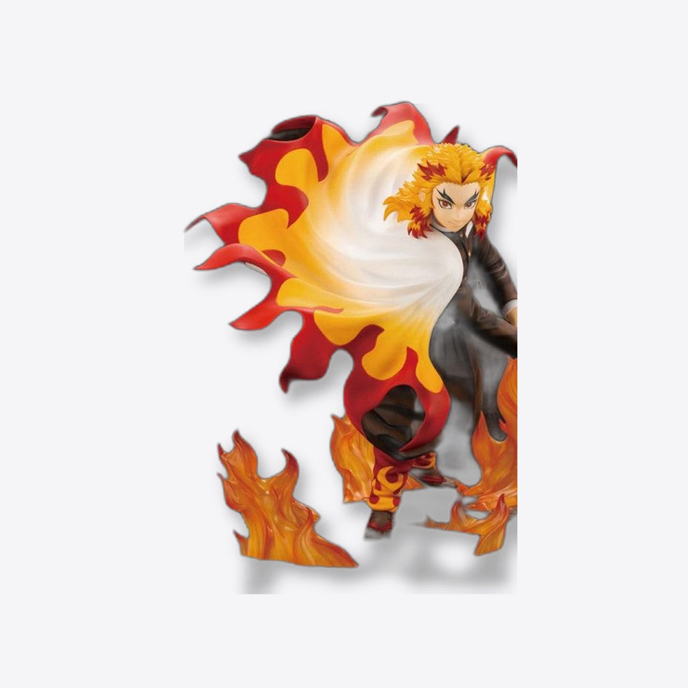 Figura kotobukiya demon slayer kimetsu no yaiba kyojuro rengoku bonus edition (imagen 3 de 6)