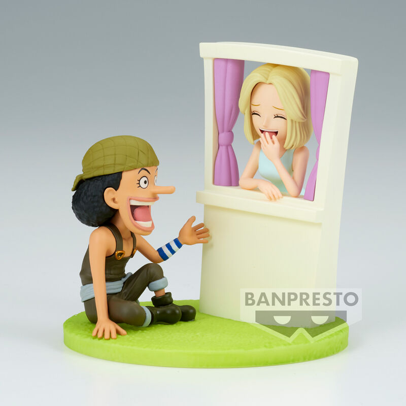 One Piece Usopp & Kaya Figura Log Stories 7cm