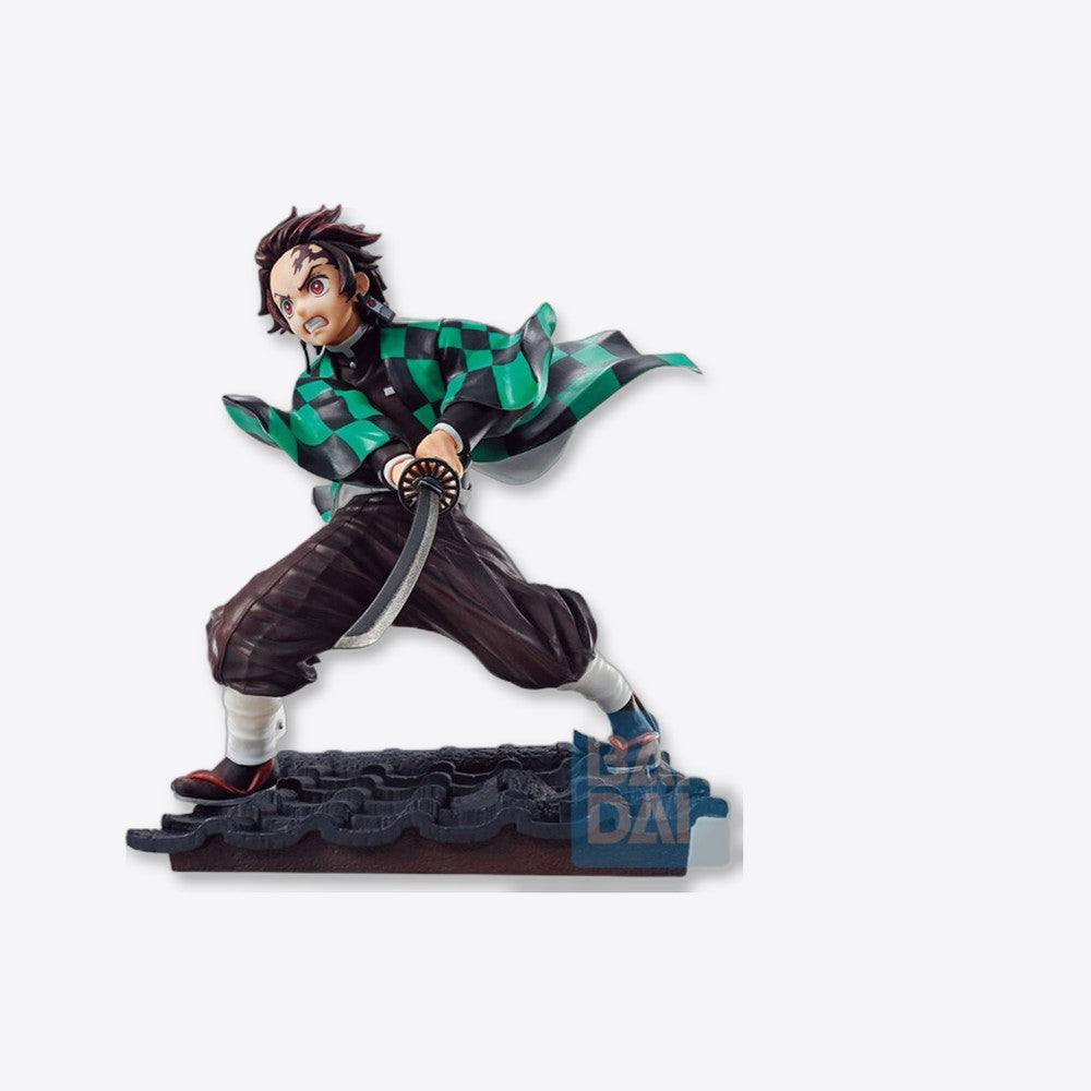 Figura bandai ichibansho demon slayer kimetsu no yaiba tanjiro kamado 14 cm exclusiva (imagen 6 de 6)
