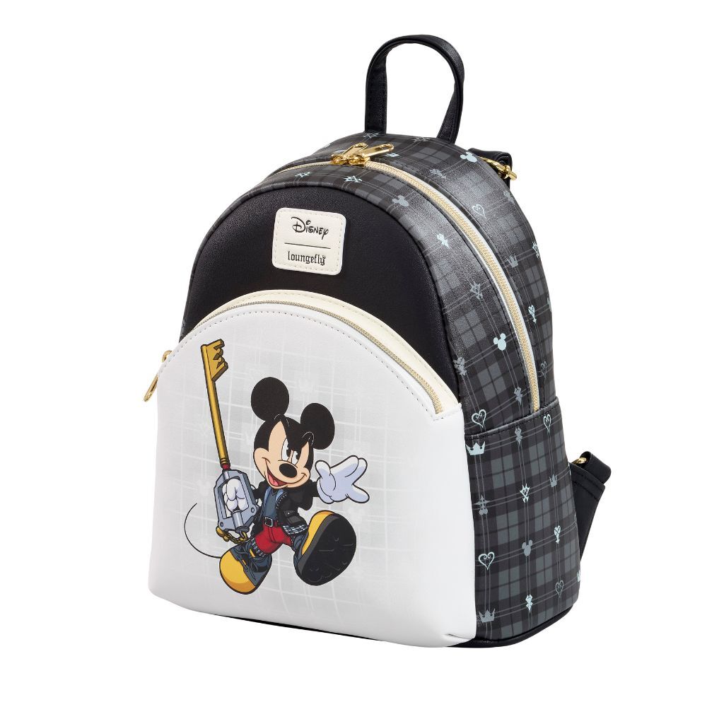 Lf | Lounfefly Mochila Kingdom Hearts Mickey Disney Loungefly 26cm (imagen 2 de 5)