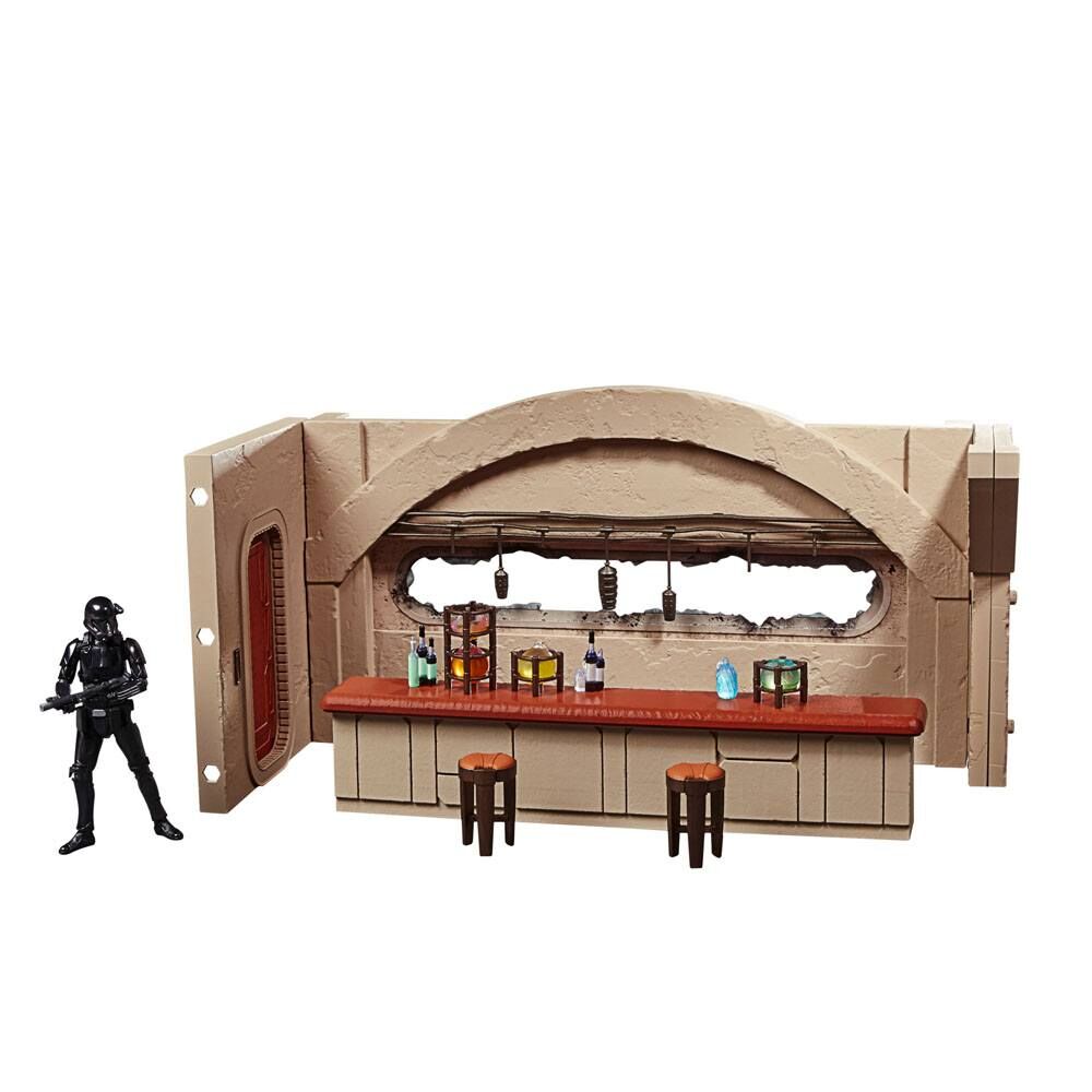 Hasbro Escenario Nevarro Cantina + figura Imperial Death Trooper Mandalorian Star Wars (imagen 3 de 7)