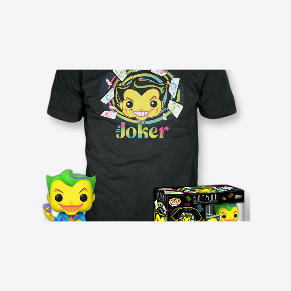 Funko Set figura POP & Tee DC Comics Batman Joker Exclusive (imagen 5 de 6)