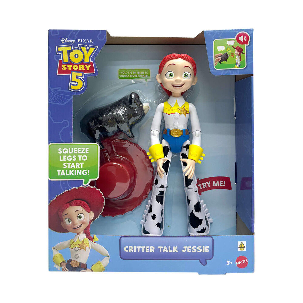 Mattel Figura Deluxe Jessie Toy Story 5 Disney Pixar 30cm español (imagen 6 de 6)