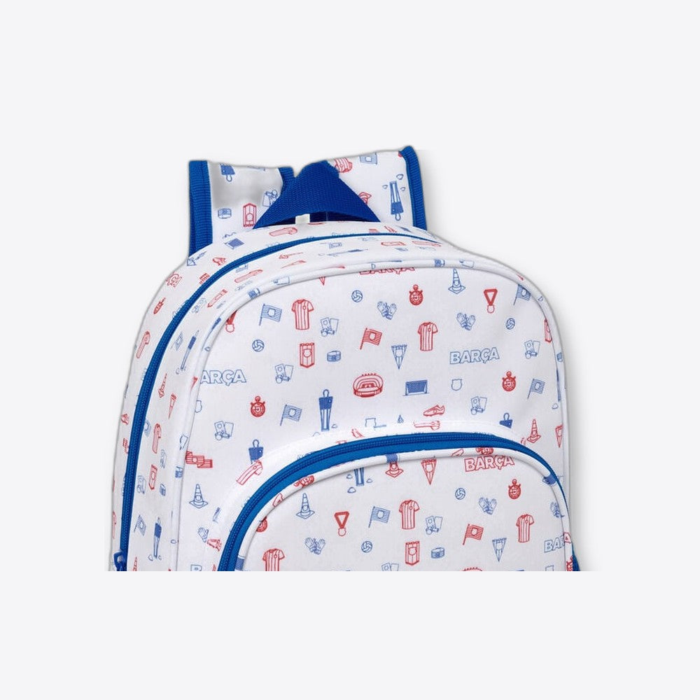 Safta Mochila Baby F.C. Barcelona 34cm adaptable (imagen 5 de 6)