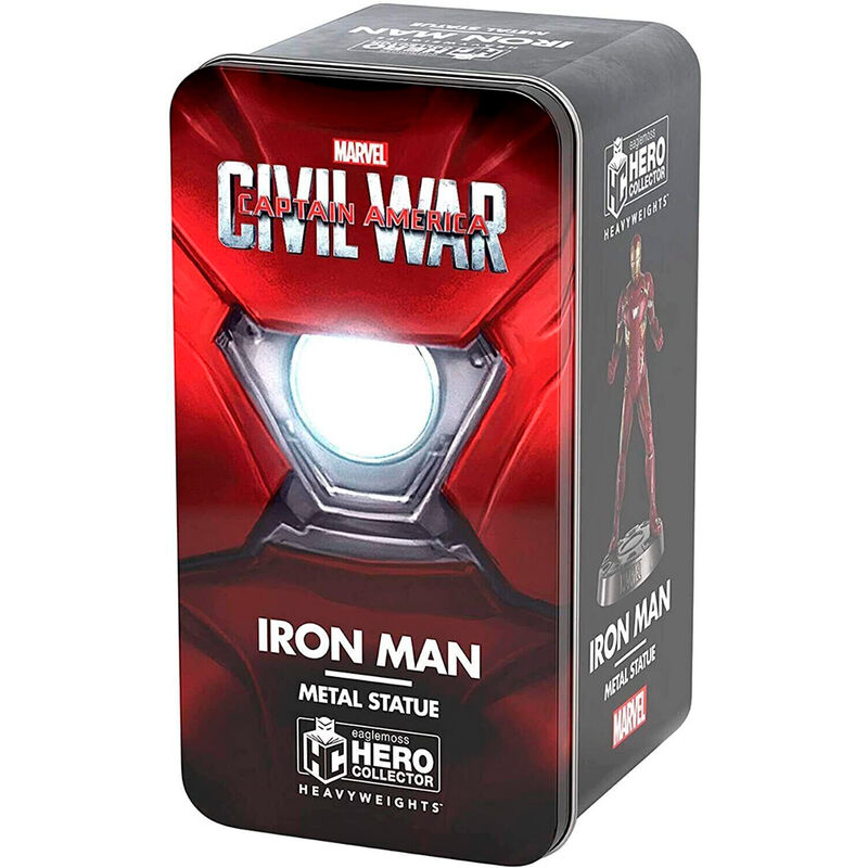 Eaglemoss Hero Collector Figura Iron Man Heavyweights Civil War Capitan America Marvel (imagen 2 de 4)