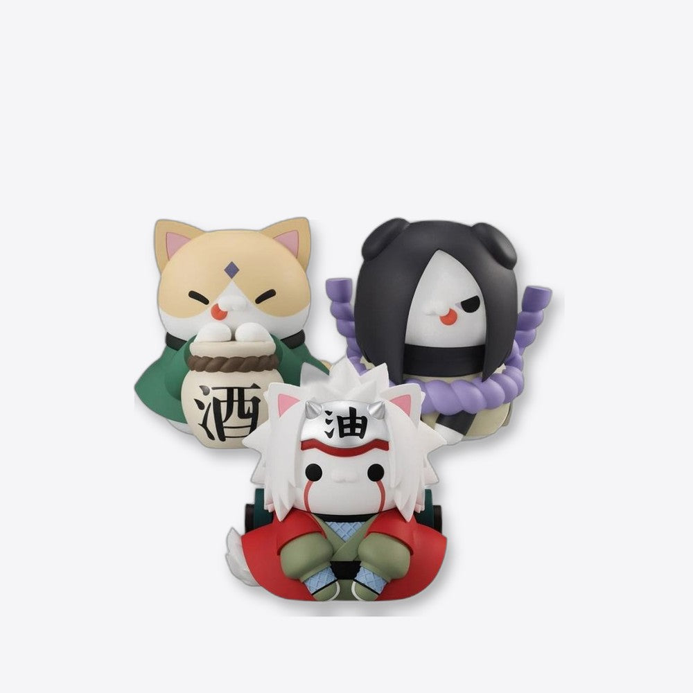 Pack figuras megahouse 3 unidades naruto megacat nyanto! gift incluido (imagen 4 de 6)