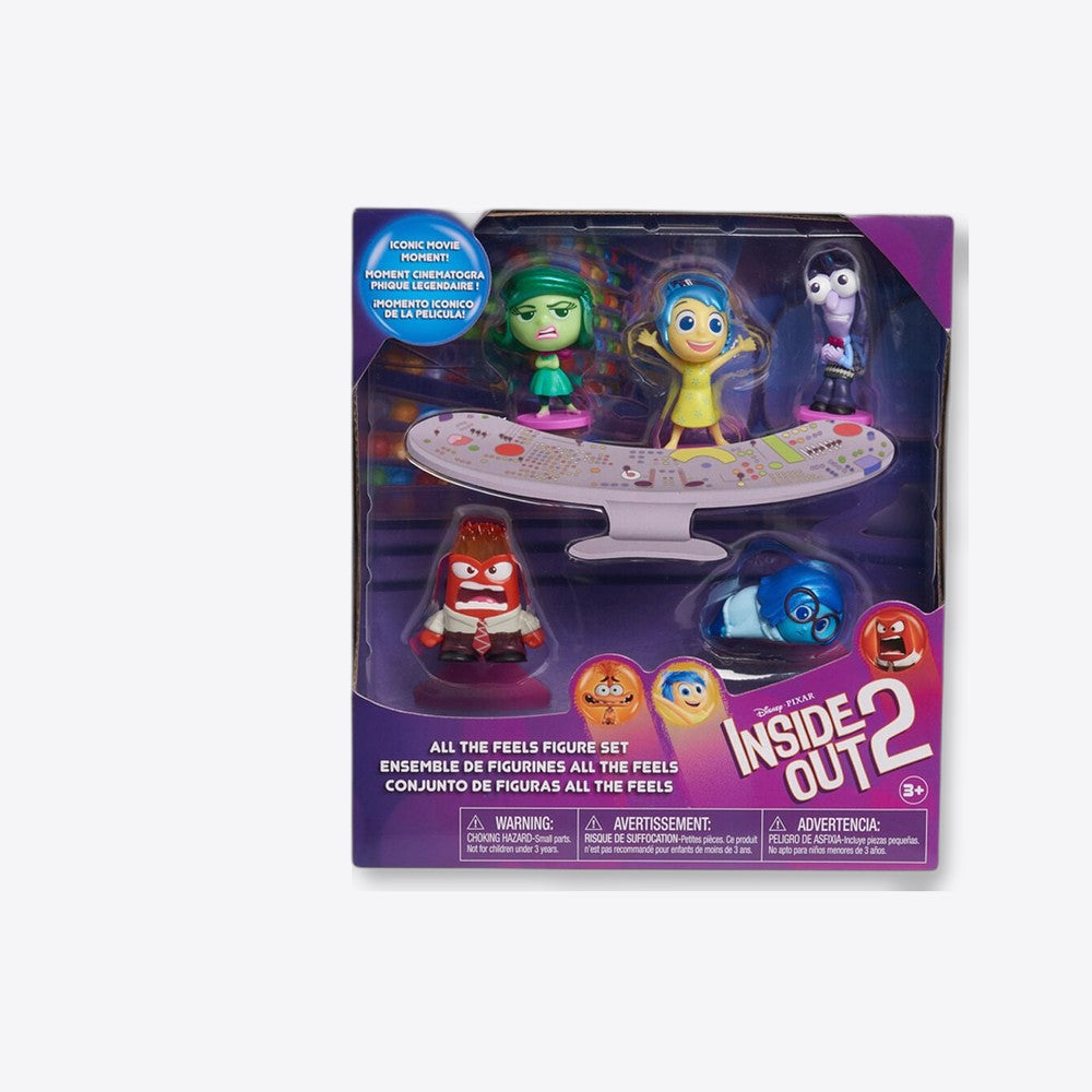 Just Play Blister 5 figuras Del Reves 2 Disney Pixar (imagen 6 de 6)