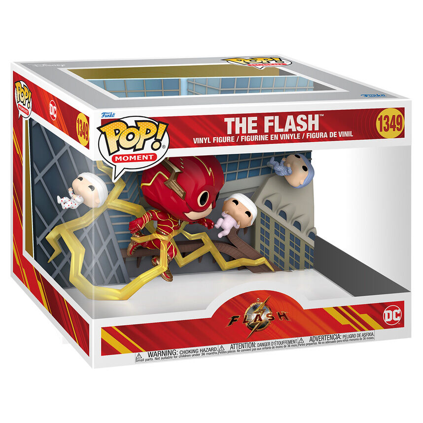 Funko Figura POP Moment DC Comics The Flash Baby Rescue (imagen 2 de 3)