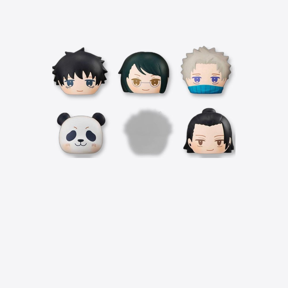 Pack 6 figuras antiestres megahouse jujutsu kaisen gekijouban fluffy squeeze bread box (imagen 6 de 6)
