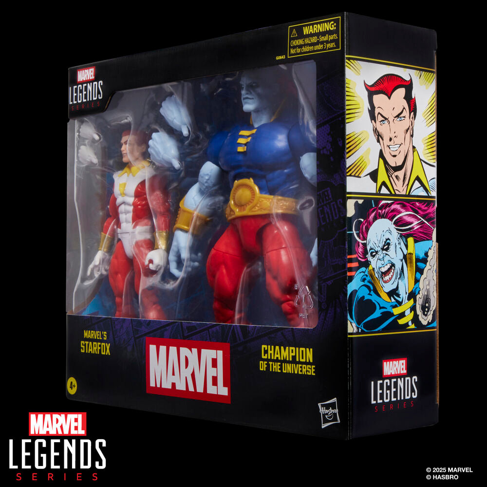 Starfox & Champion of the Universe - Figuras | Marvel Legends Series