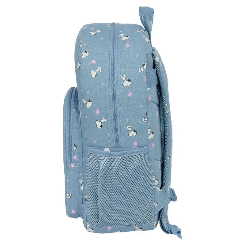 Safta Mochila Snoopy Peanuts 46cm adaptable (imagen 4 de 6)