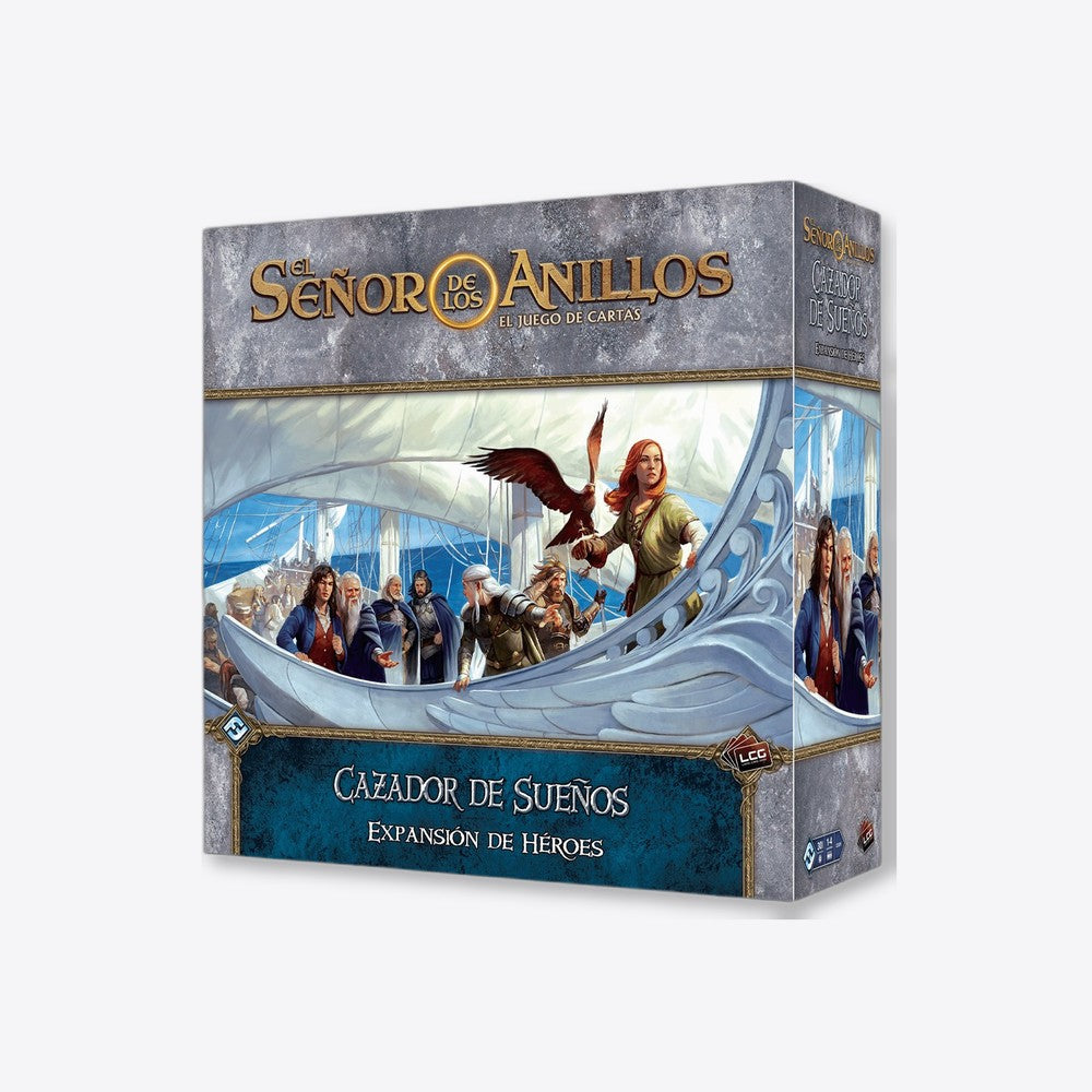 Asmodee Juego de mesa el señor de los anillos juego de cartas expansion cazador de sueños expansion de heroes (imagen 2 de 6)