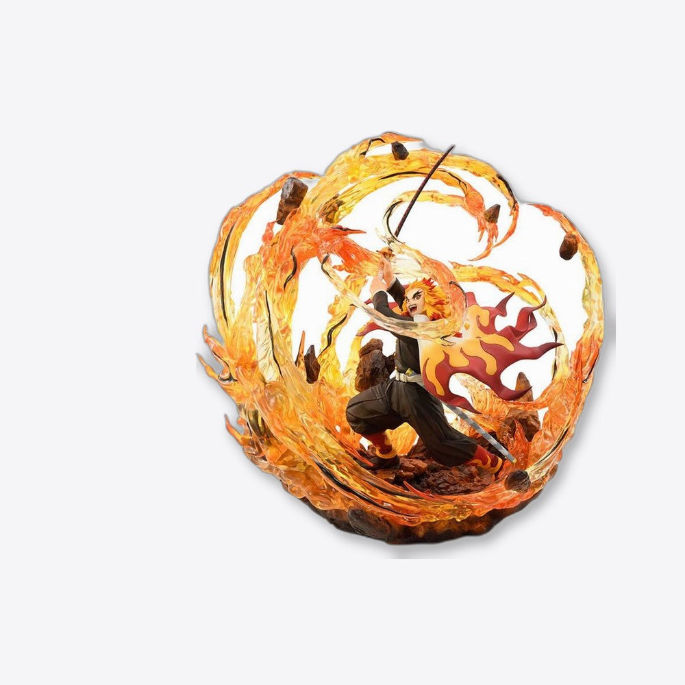 Figura good smile company kimetsu no yaiba demon slayer 1 - 8 kyojuro rengoku dx 35 cm (imagen 4 de 6)