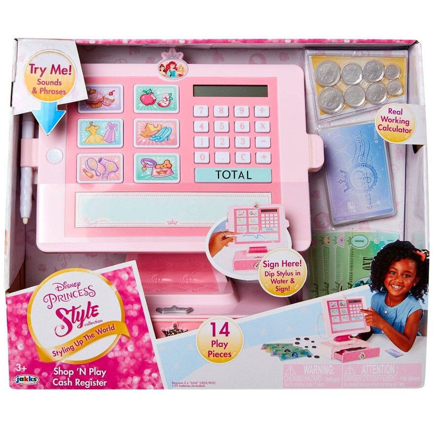 Jakks Pacific Caja registradora Princesas Disney (imagen 2 de 4)