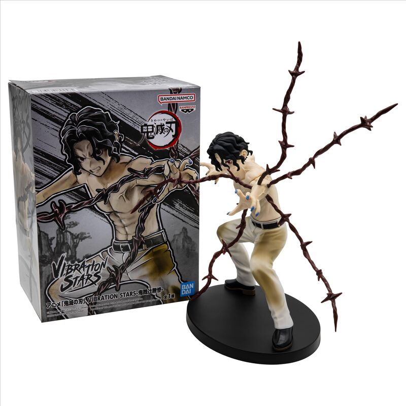 Banpresto Figura Muzan Kibutsuji Vibration Stars Demon Slayer Kimetsu no Yaiba 17cm (imagen 6 de 7)