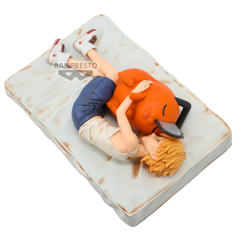 Chainsaw Man Figura Denji & Pochita Break Time 14cm