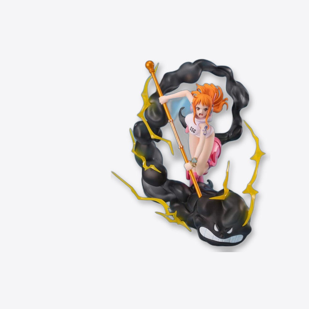 Figura tamashii nations figuarts zero one piece nami lightning blast ver. extra battle 17cm (imagen 4 de 6)