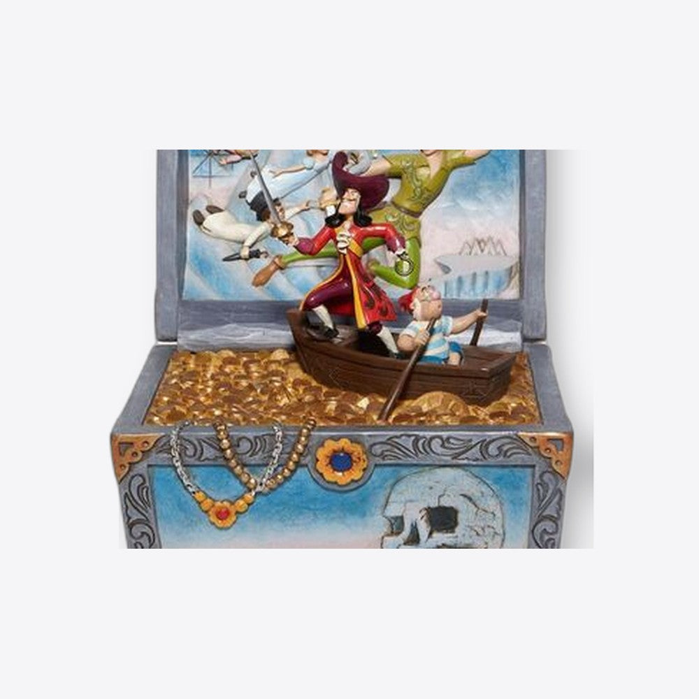 Figura enesco disney peter pan cofre del tesoro peter pan garfio & compañia (imagen 5 de 6)