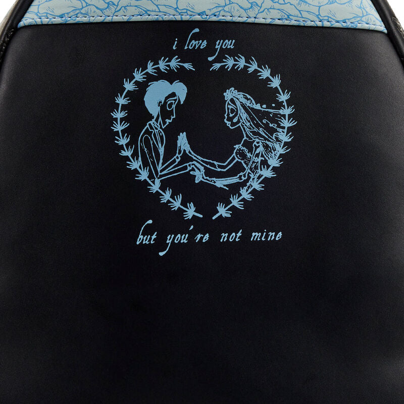 Mochila Emily Bouquet La Novia Cadaver Loungefly 26cm (imagen 4 de 7)
